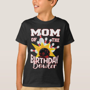 T-shirt Maman De L'Anniversaire Bowler Kid Bowling Party