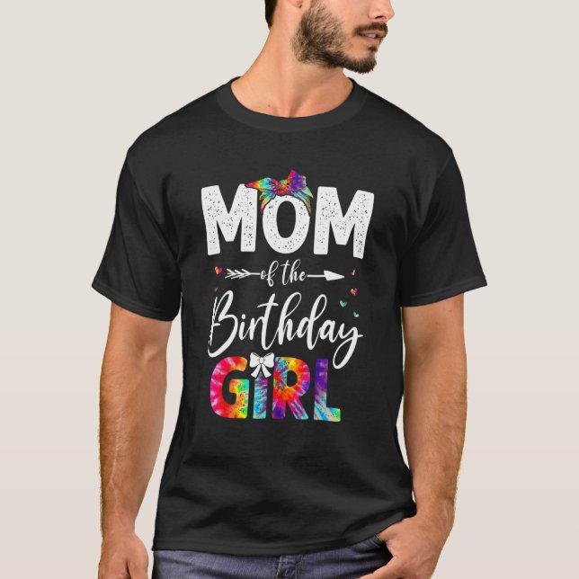 T-shirt Maman De L'Anniversaire Fille Mama Mère Et Fille (Devant)