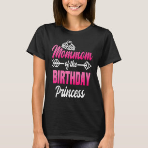 T-shirt Maman de l'anniversaire Princess Party Anniversair