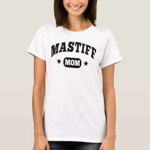 T-shirt Maman de mastiff