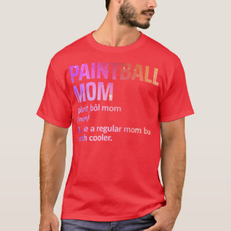 T-shirt maman de paintball
