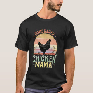 T-shirt Maman de poulets drôles Coqs Poules Volailles Poul