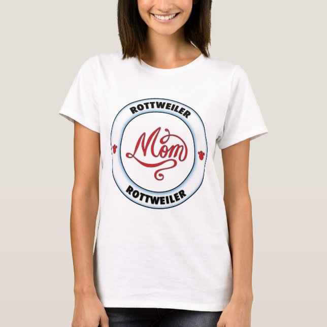 T-shirt Maman de ROTTWEILER (Devant)