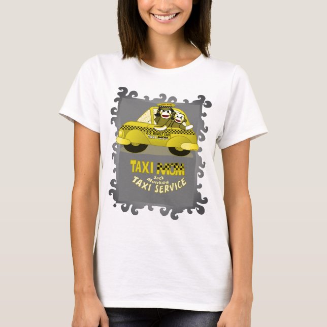 T-Shirt maman de singe Sock (Devant)