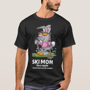 T-shirt Maman de ski jumeler famille de ski vacances Hol d