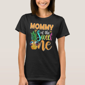 T-shirt Maman De Sweet One Ananas 1er Anniversaire Fami