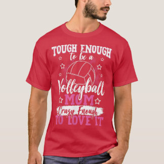 T-shirt Maman de volley Joueuse de volley Mère de volley