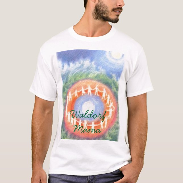 T-shirt Maman de Waldorf (Devant)