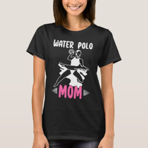 T-shirt Maman de water-polo féminin Fan de sport Joueuse d