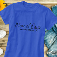 Maman des garçons en nombre dépassé Chemise