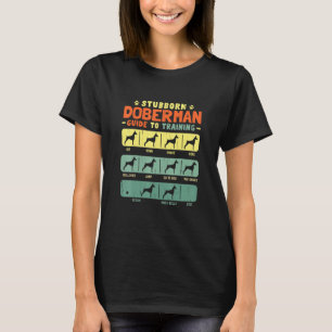 T-shirt Maman Doberman Papa Têtu Tours de magie