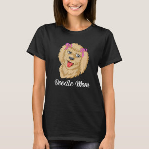 T-shirt Maman doodle drôle et mignonne Goldendoodle pour m