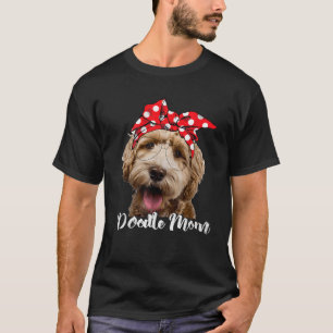 T-shirt Maman Doodle Femme Labradoodle Aussie Doodle Golde