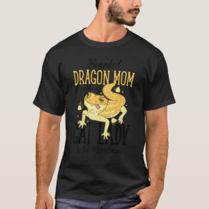 T-shirt Maman Dragon Barbu Chat Lady Est trop Mainstream