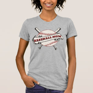T-shirt Maman du baseball