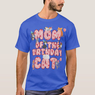 T-shirt Maman du chat d'anniversaire Mère amoureuse des ch