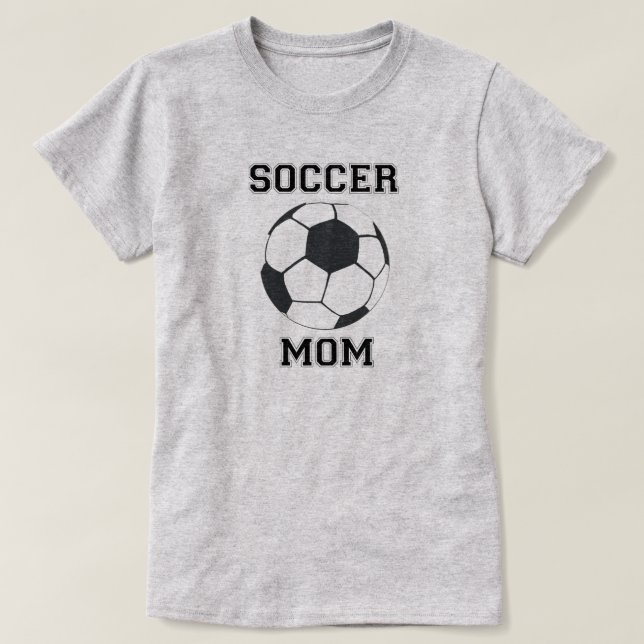 T-shirt Maman du football (Design devant)