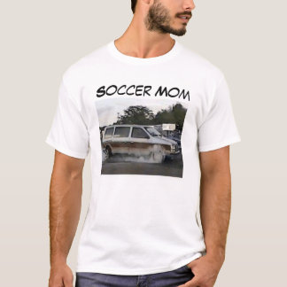 T-shirt Maman du football