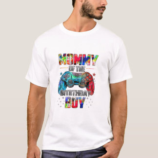 T-shirt Maman du garçon d'anniversaire