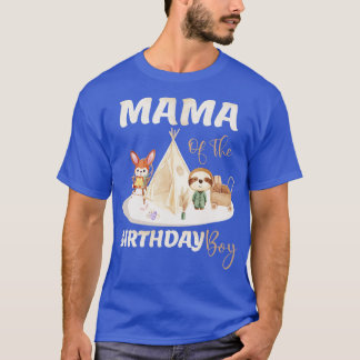 T-shirt Maman Du Garçon D'Anniversaire