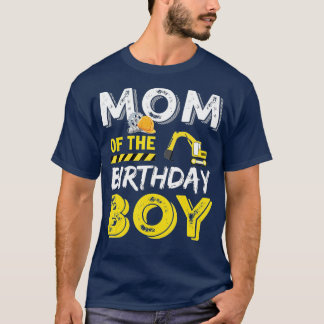 T-shirt Maman du garçon d'anniversaire (38)