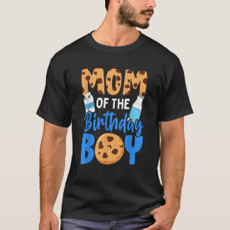 T-shirt Maman du garçon Milk and Cookies fêtant son 1er an