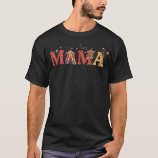 T-shirt Maman du garçon ou de la fille d'anniversaire Cirq