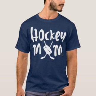 T-shirt Maman du hockey