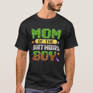 T-shirt Maman Du Jeu D'Anniversaire Joueur Vidéo De La Fêt