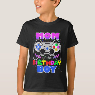 T-shirt Maman Du Jeu Vidéo Enfant Anniversaire Gamer Anniv