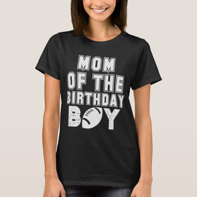 T-shirt Maman Du Sport De Football De Boy (Devant)