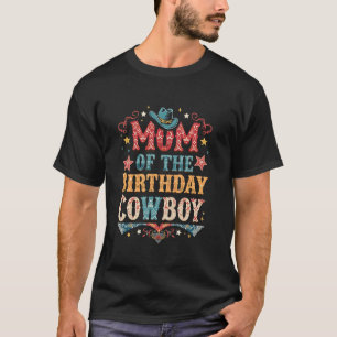 T-shirt MAMAN du thème cow-boy d'anniversaire