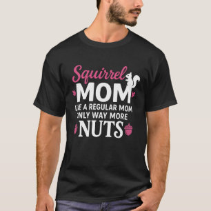 T-shirt Maman Écureuil – Drôle comme une Maman Normale Ani