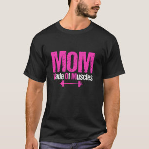 T-shirt MAMAN en muscles drôle de musculation salle de spo
