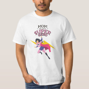 T-shirt Maman est ma super-héroïne