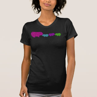 T-shirt Maman et bébés - néon