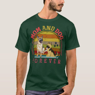 T-shirt Maman Et Chien Forever Animaux Animaux De Compagni