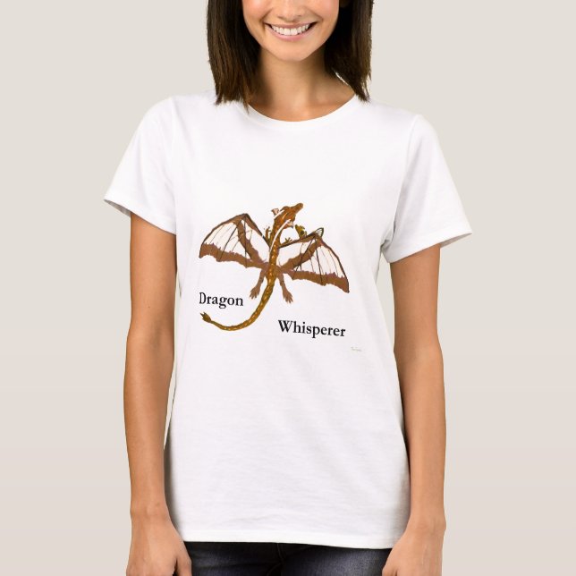 T-shirt Maman et enfants dragons (Devant)