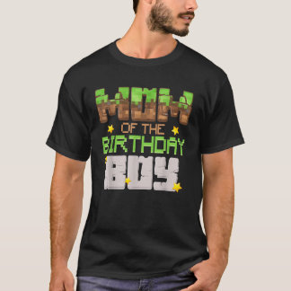 T-shirt Maman Et Papa Du Décor De Fête De Fête De Garçon A