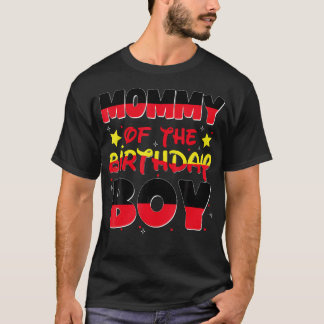 T-shirt Maman Et Papa Maman De L'Anniversaire Fête De Fami