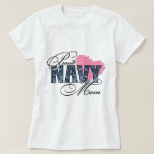 T-shirt Maman fière de marine