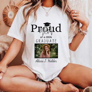 T-shirt MAMAN fière diplômée 2026 cadeau de fin d'études m