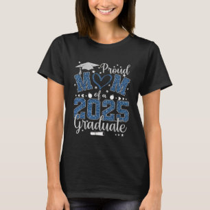T-shirt Maman fière d'un diplômé senior 2025 Maman senior 