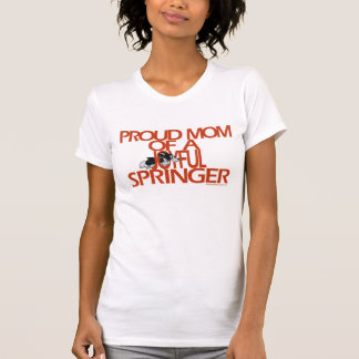 T-shirt Maman fière d'une chemise joyeuse de scoop de