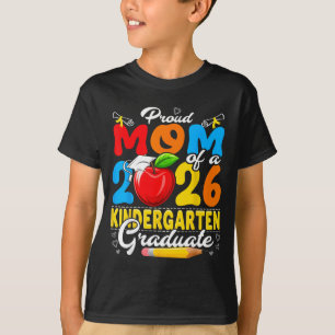 T-shirt Maman fière d'une diplômée de maternelle 2026