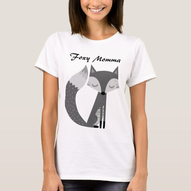 T-shirt maman Foxy Foxy (Devant)