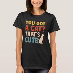 T-shirt Maman furet Amoureux de furet Vous avez un chat mi