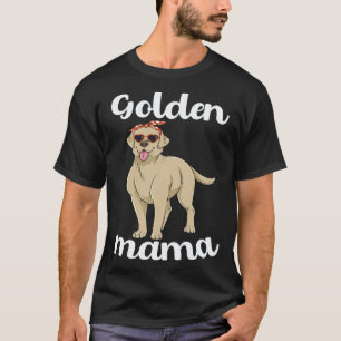 T-shirt Maman Golden Retriever Maman Labrador Femmes Fête