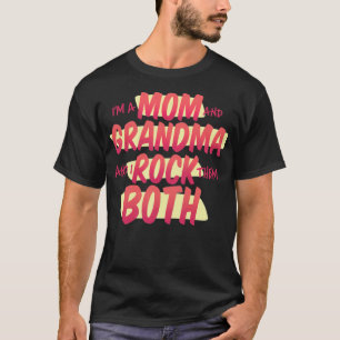 T-shirt Maman Grandma Rock marque bibi & tina