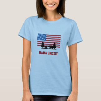 T-shirt Maman Grizzly